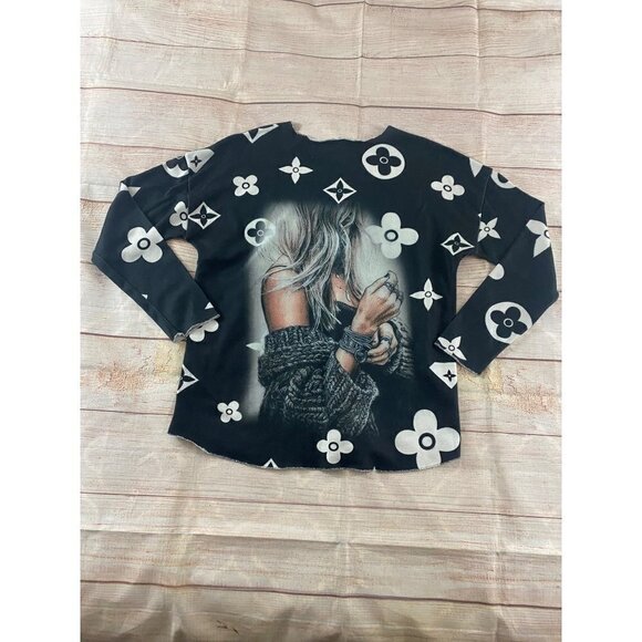 Unbranded women's Double Printed Long Sleeve Sweater - Medium - Picture 13 of 14